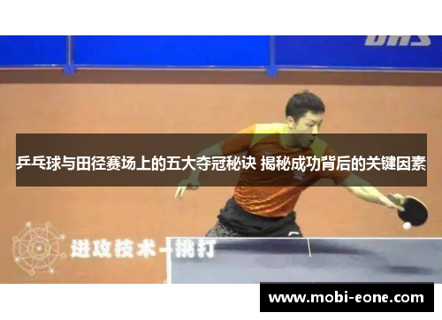 乒乓球与田径赛场上的五大夺冠秘诀 揭秘成功背后的关键因素